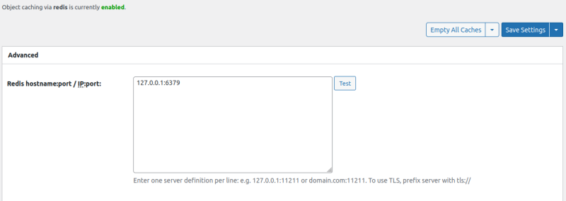 Vaizdas:W3totalcache redis enabled.png