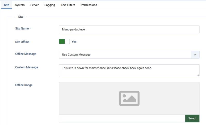Vaizdas:Joomla siteoffline.png