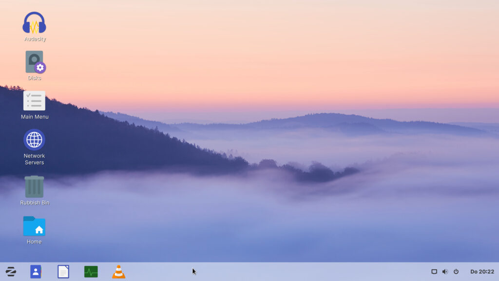 zorin desktop