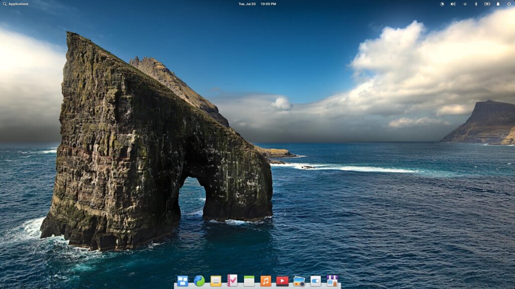 elementary OS desktop